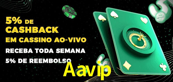 Promoções do cassino ao Vivo Aavip